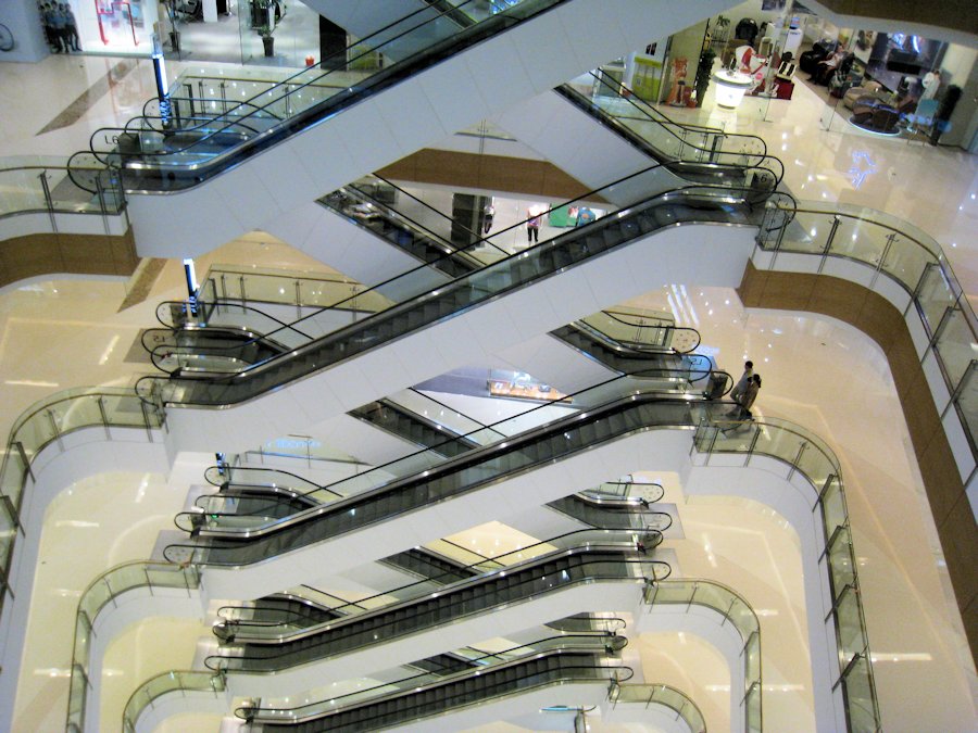 Department Store Escalators  