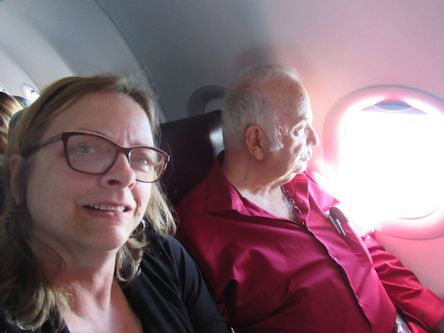 Sandy Takes a Selfy In Plane - Page 9