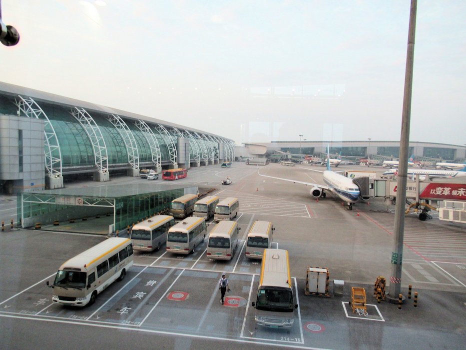 Guangzhou Airport in China  