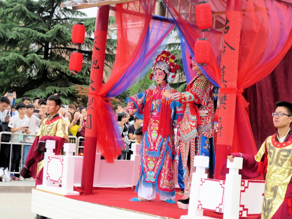 Float Featuring Chinese Operas  