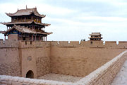 Great Wall Fort at Jiayuguan 8