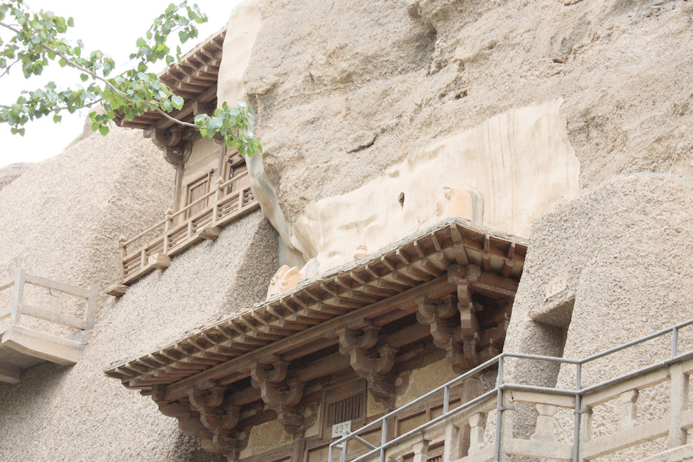 Mogao Grottos in Gansu Province, China