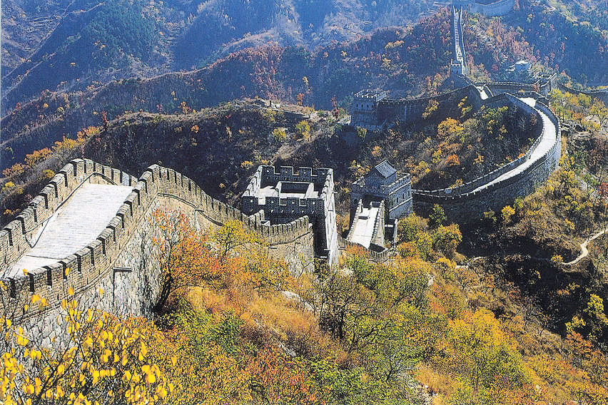 Great Wall of China at Mutianyu China