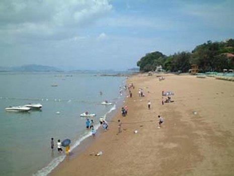 Gangzaihou Beach on Gulangyu Island