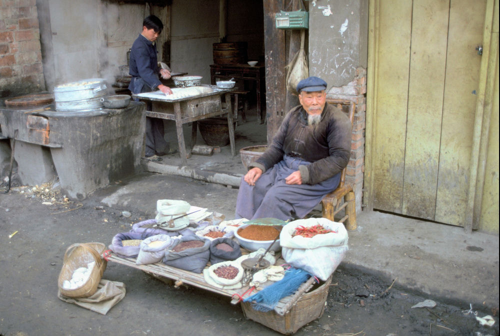 Chengdu, Spice Seller