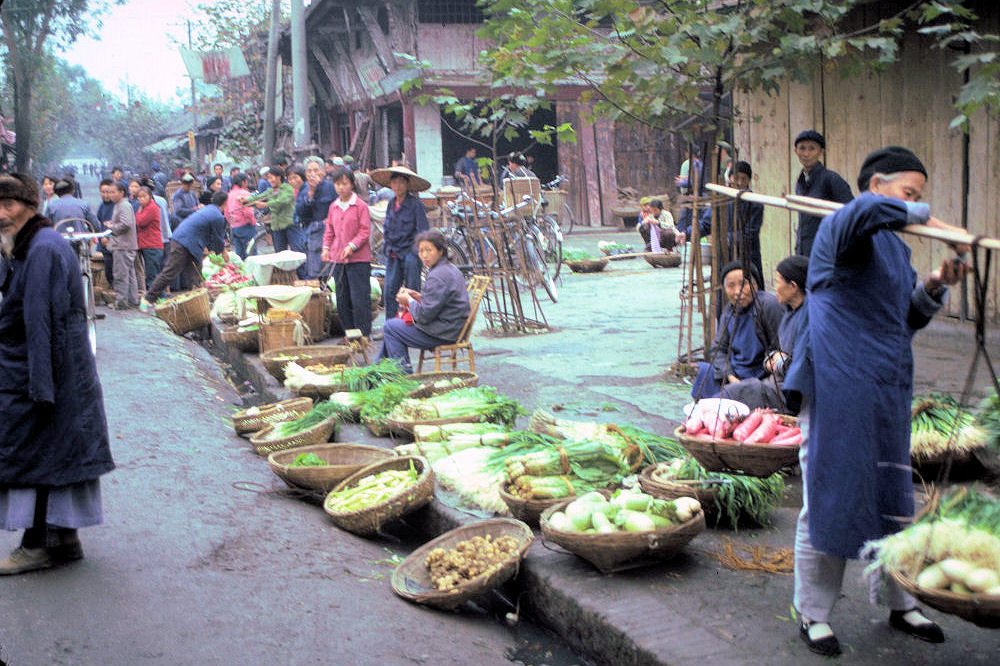 Chinese Vegetable Market