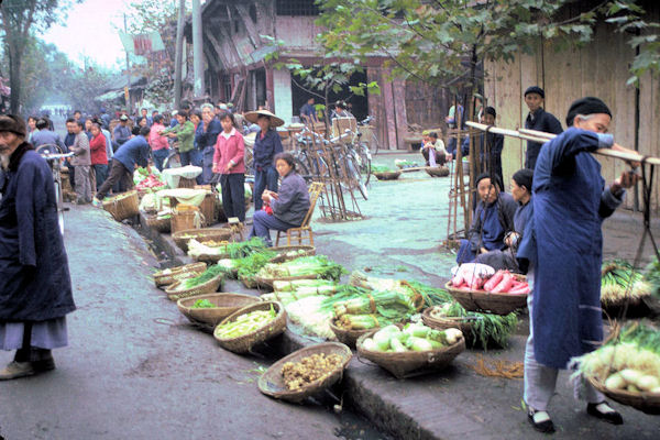 Chinese Vegetable Free Market