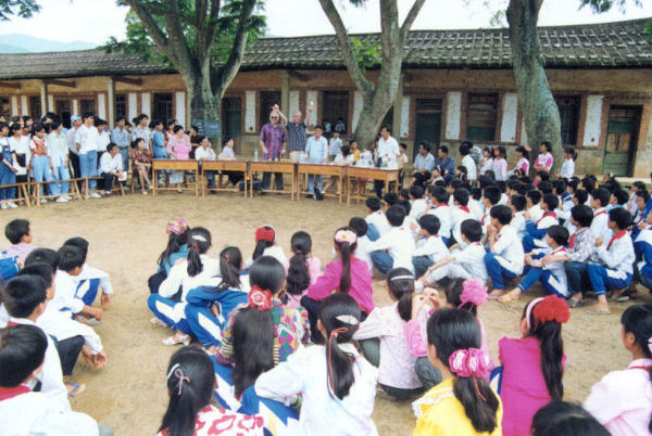 Shantai School Assembly