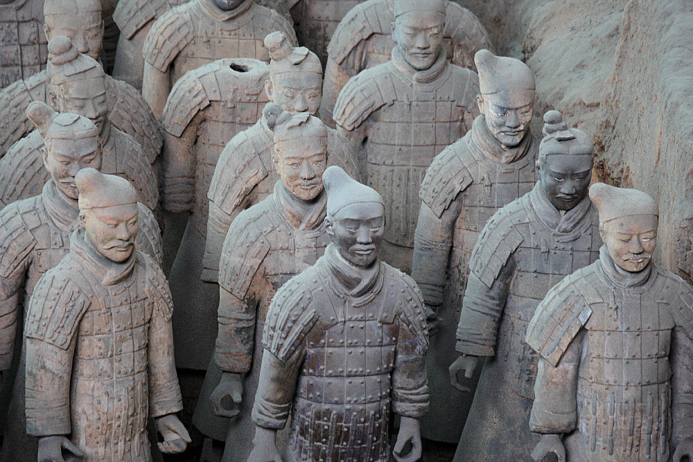 Terracotta Underground Army in Xi'an China