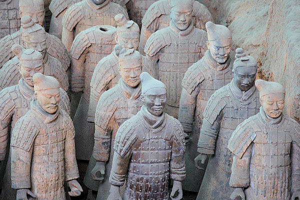 Terracotta Underground Army in Xi'an China