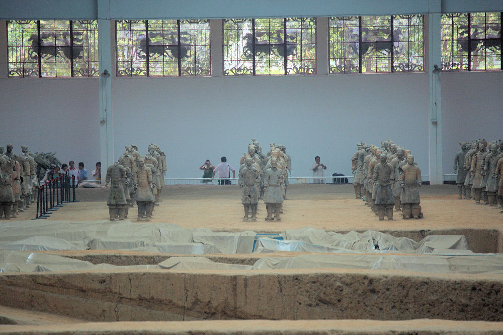 Terracotta Underground Army in Xi'an China