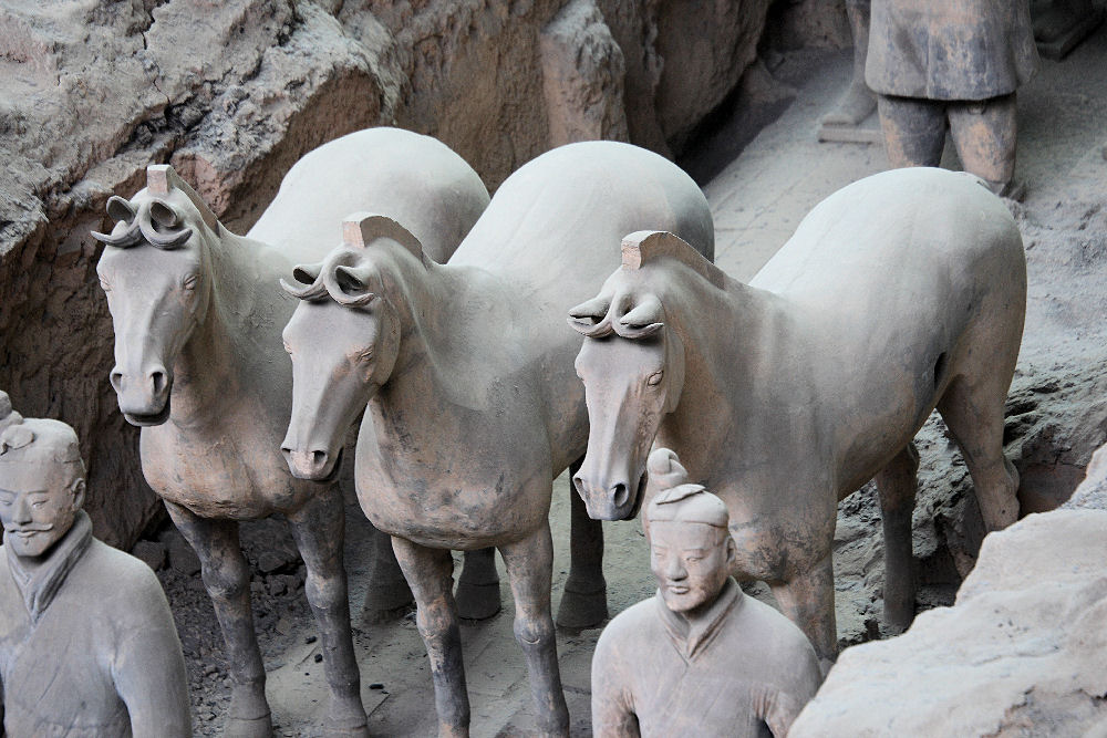 Terracotta Underground Army in Xi'an China