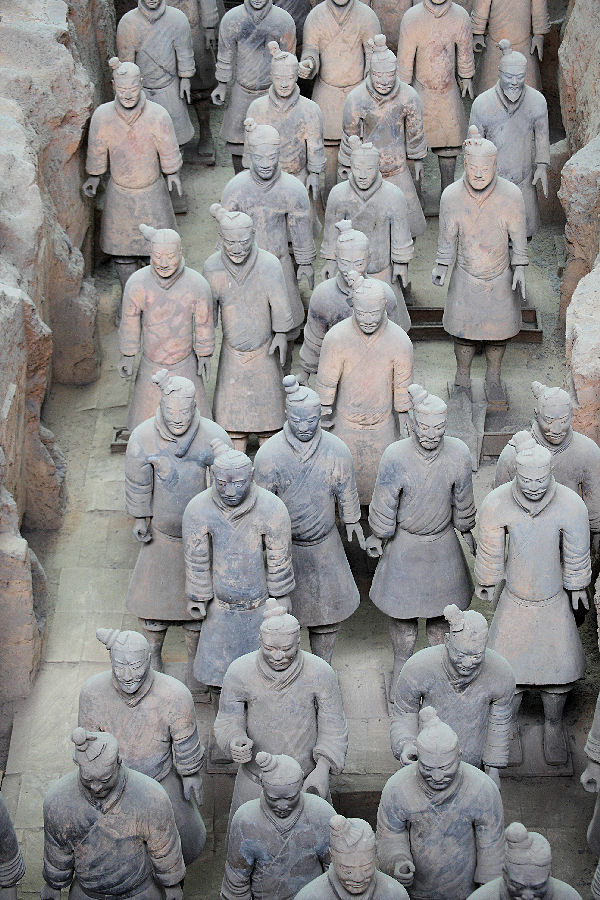 Terracotta Underground Army in Xi'an China