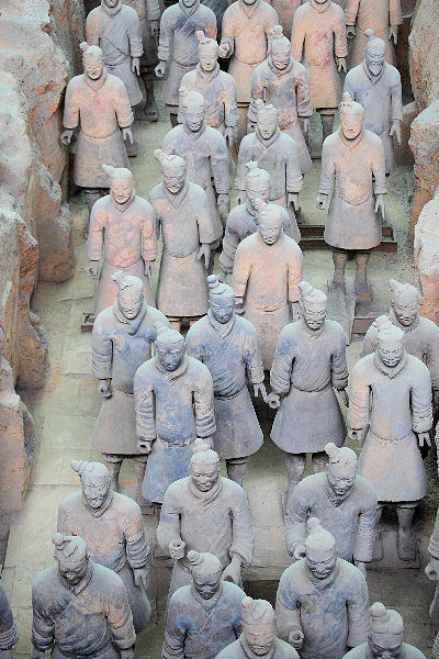 Terracotta Underground Army in Xi'an China