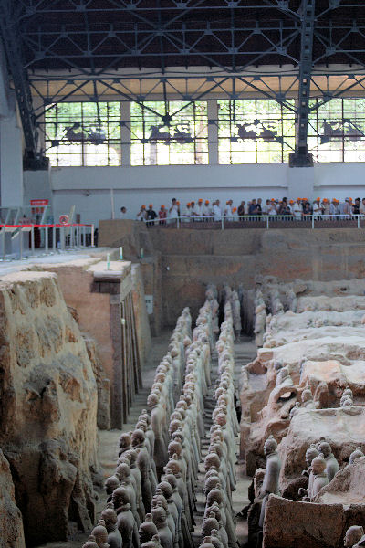 Terracotta Underground Army in Xi'an China