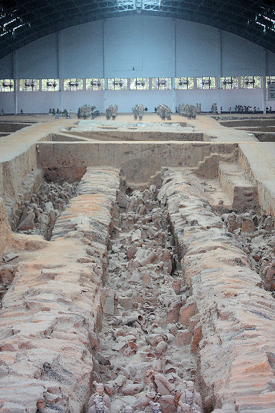 Terracotta Underground Army in Xi'an China