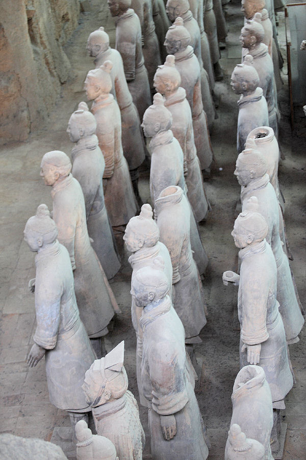 Terracotta Underground Army in Xi'an China