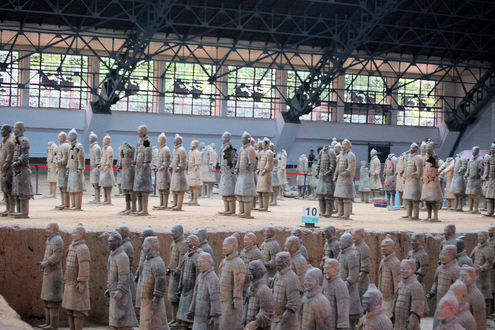 Terracotta Underground Army in Xi'an China