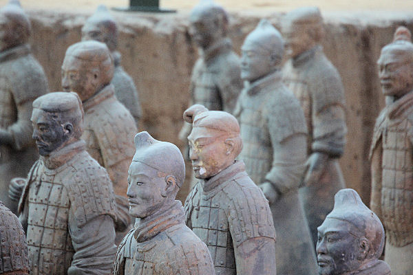 Terracotta Underground Army in Xi'an China