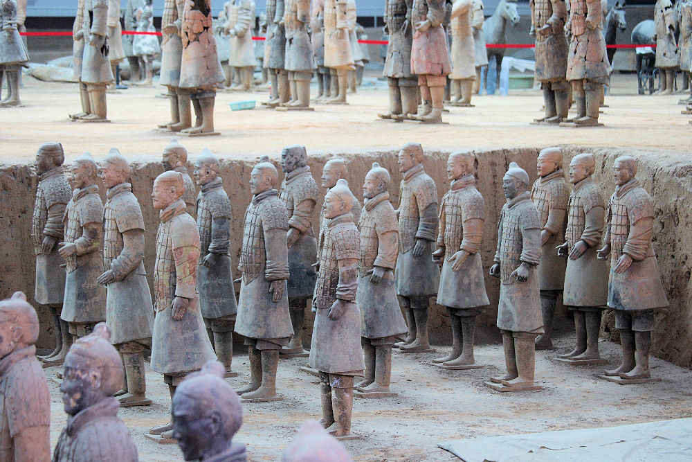 Terracotta Underground Army in Xi'an China