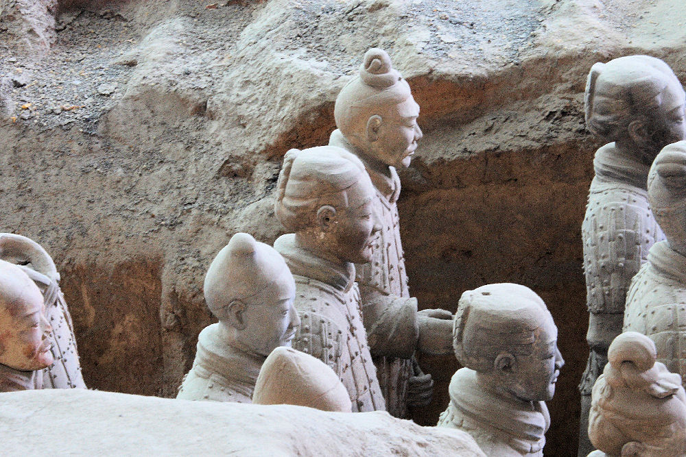 Terracotta Underground Army in Xi'an China