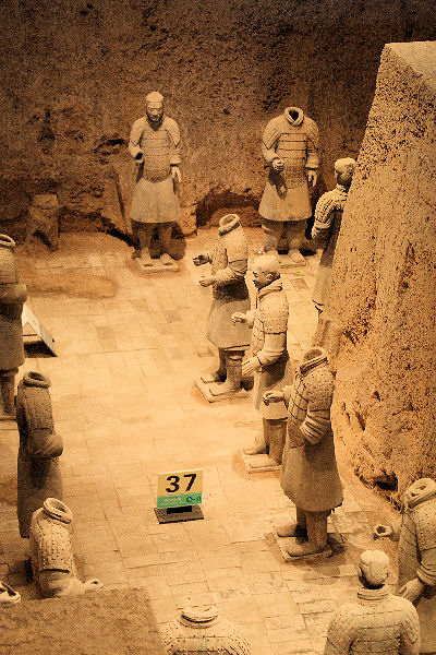 Terracotta Underground Army in Xi'an China