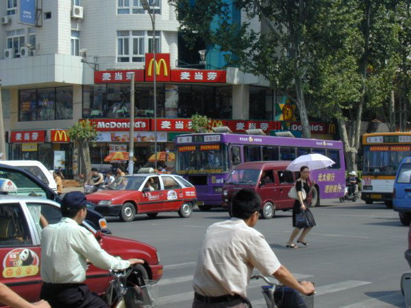 Traffic at McDonald's 