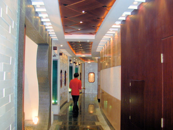 Hall to the Private Rooms