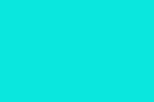 Bright Turquoise Color 