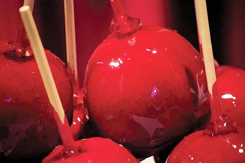 red candy apple color