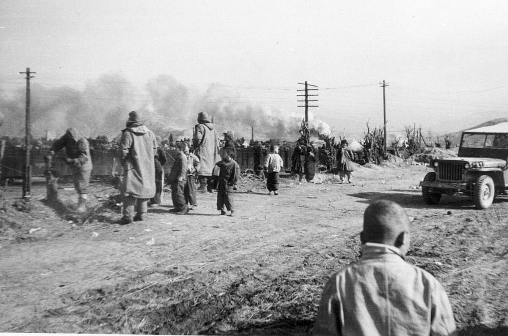 581st Signal Radio Relay Company in South Korea 1950/51 