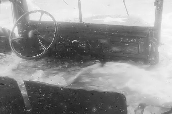 Local Heavy Rain Catches My Truck at the River