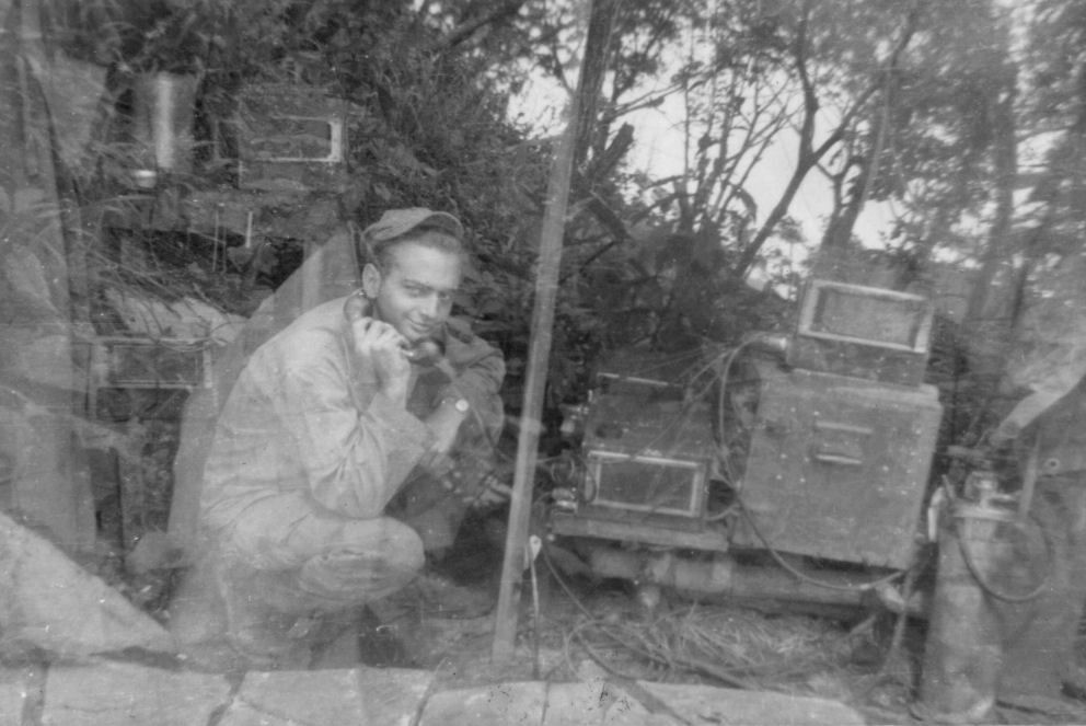 581st Signal RR Co. at Hill 1157, South Korea, 1951