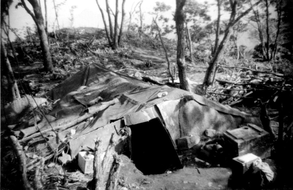 581st Signal RR Co. at Hill 1157, South Korea, 1951