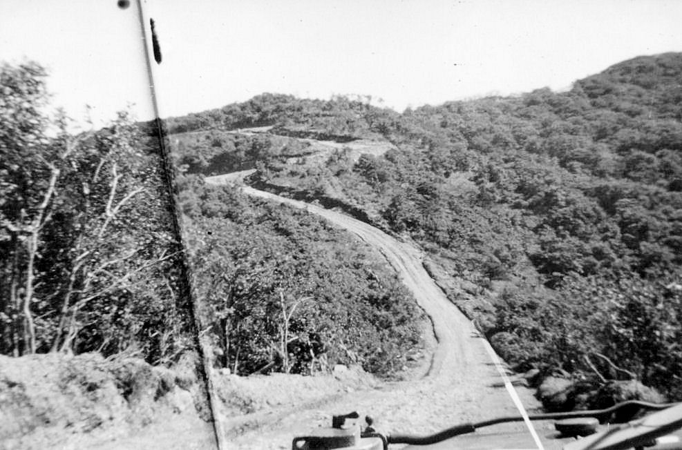 581st Signal RR Co. at Hill 1157, South Korea, 1951