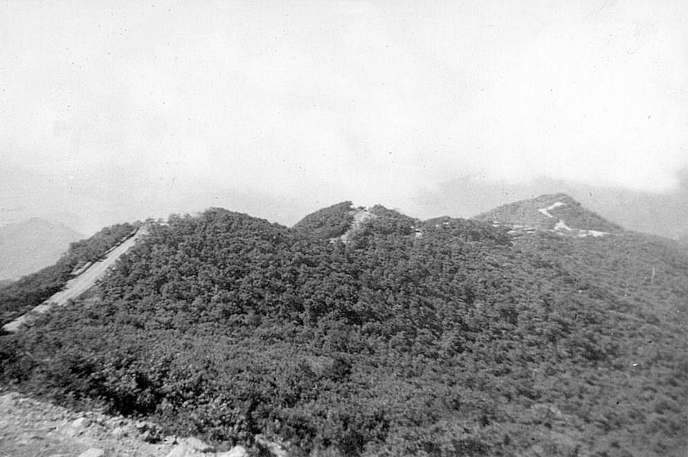 581st Signal RR Co. at Hill 1157, South Korea, 1951