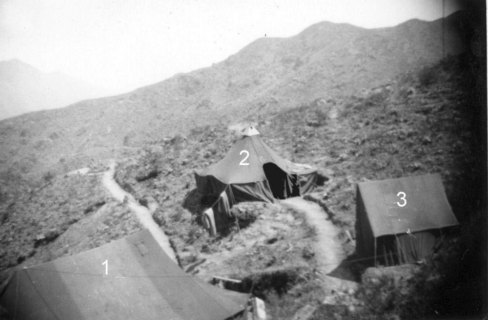 581st Signal RR Company at Hill 775, South Korea