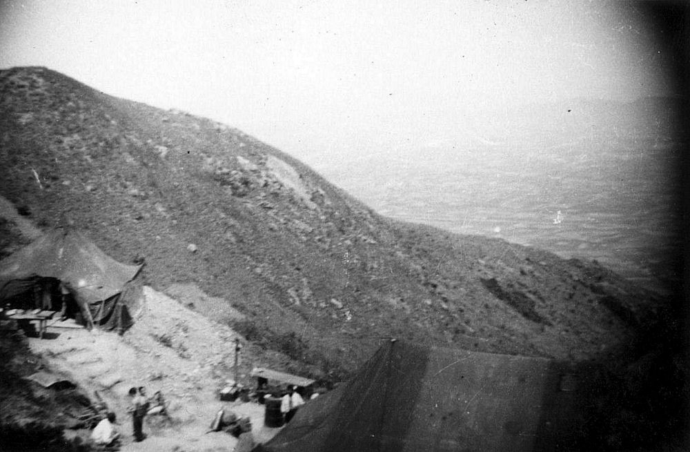 581st Signal RR Company at Hill 775, South Korea