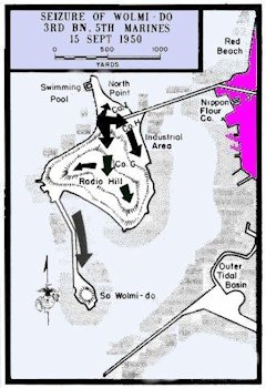 Map Showing Wolmi-do Island