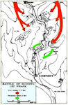 Map of the Battle of Sudong