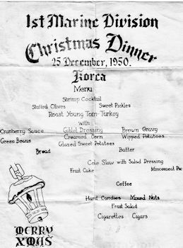 Christmas Dinner 1950