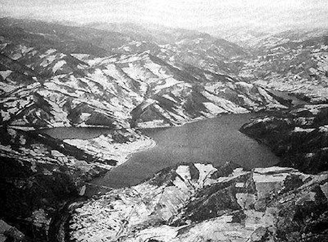 The Chosin Reservoir in North Korea