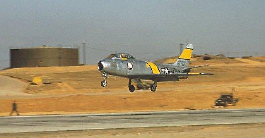 F-86 Sabre Jet from the 67th Fighter Bomber Squadron