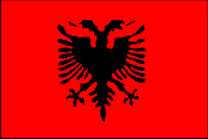  Flag for Albania