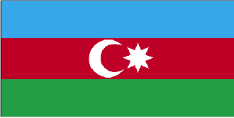  Flag for Azerbaijan