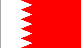  Flag for Bahrain