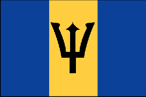  Flag for Barbados