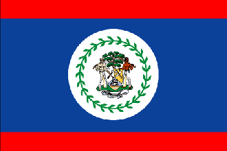  Flag for Belize