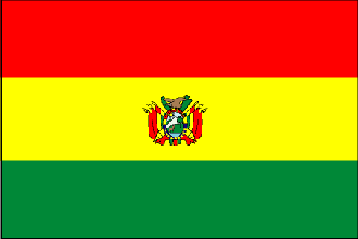  Flag for Bolivia