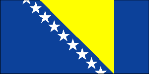  Flag for Bosnia